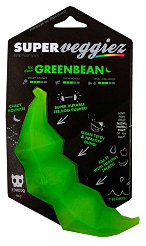 zeedog zee. Pies The Giant Zielony Bean zabawka dla dzieci - 1 zdjęcie