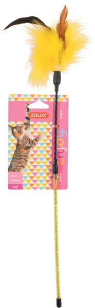 Zolux Zabawka wędka dla kota z piórkami - 10 zdjęcie