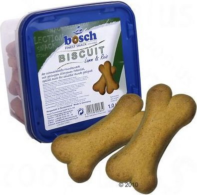 Bosch Ciasteczka dla psa Biscuit Jagnięcina & Ryż - 1 kg - 1 zdjęcie