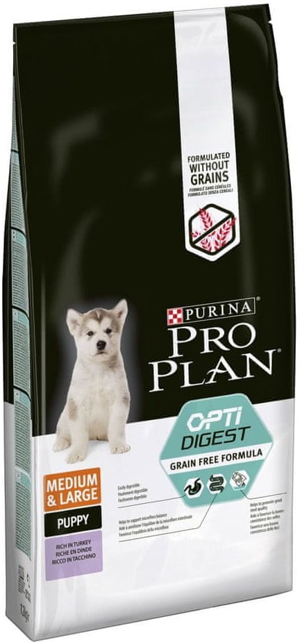 Purina Pro Plan Small&Mini Puppy Optidigest Grain Free 12 kg - 1 zdjęcie