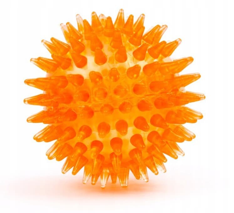 Tpr - piłka z kolcami - pomarańczowa - 1 zdjęcie