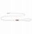 Ami Play Smycz Cambridge Skóra L 140cm/2cm Biały