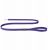 Ami Play Smycz Reflective XL 150cm/ 2,5cm Fioletowa