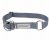 Amiplay Obroża półzaciskowa L 35-50 x 2,5cm szara