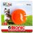 Bionic BIONIC ball Durable Fetch and chruniczewa Toy For Dogs Small Pomarańczowy