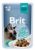 Brit Premium Kot Premium with Beef Fillets for Adult Cats GRAVY 85g
