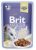 Brit Premium Kot Premium with Beef Fillets for Adult Cats JELLY 85g