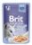 Brit Premium Kot Premium with Salmon Fillets for Adult Cats JELLY 85g