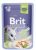 Brit Premium Kot Premium with Trout Fillets for Adult Cats JELLY 85g