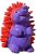 Bubimex zabawka dla dzieci Igel stojący 10 x 7,5 cm sortowane kolorystycznie piszczenia zabawka
