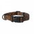 CHABA CHABA Obroża regulowana Fashion – 15-42cm Brązowa
