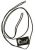 Chaba Ringówka khaki 2.5mm/140cm PCHB996
