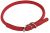 CHAPUIS SELLERIE CHAPUIS SELLERIE SLA689 okrągły regulowany obroża dla psów i kotów – czerwona skóra – średnica 6 mm – długość 17-20 cm – rozmiar XS SLA689
