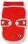 Croci C7074898 Polsterjacke Sestriere, Rot / Weiß,, 15 C