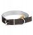Dingo Obroża Twilight Silver 45×1,6cm CZARNO-SZARY