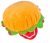 Dingo Zabawka dla psa – Pluszowy hamburger