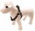 DINO DINO SZELKI TAŚMA REGULOWANA 20MM/40-60CM CZARNE 12060/CZ