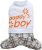 Doggydolly Doggy Dolly C230 kombinezon dla psów Daddys Boy, biały