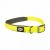 Duvo+ Obroża Neonowa Pvc Żółta L 40-65cm/25mm