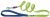 Ferplast Smycz Club zielona 10mm/120cm PFER051