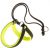 Ferplast Szelki Agila fluo zielone [rozmiar 8] 30mm/69-77cm PFER042