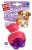 GiGwi GiGwi Suppa Puppa Miś Fiolet/Różowy zabawka dla psa 6707