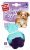 GiGwi GiGwi Suppa Puppa Miś Niebieski/ Fiolet zabawka dla psa 6708