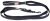 Haas F1 Team Lauren Design przepinana CLASSIC czarny neopren 2cmx240cm