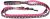 Haas F1 Team Lauren Design przepinana COLOR very scary czarny neopren