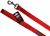 Haas F1 Team Pet Nova Pet Nova nylonowa podszyta Neoprene Comfort S 1,5cm x 120cm czerwona