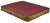 Hobbydog lmatfbo2 psów materac legowisko sofa dla psa kosz flok, L, 90 x 70 x 12 cm, czerwone wino