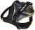 Julius-k9 Julius K9 Longwalk Harness Black- szelki trekkingowe dla psa, czarne-M JK9-7882