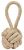 Kerbl 81460 ball AM linka M, Diameter 8 x 21 cm/bawełna z juty
