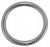 Kółko kaletnicze 45/4mm Metalowe