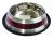 Miska Happet MM81 stalowa pasek czerw. 25cm/2.4l