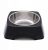 Miska Pet Inn melamina czarna M 17,5×6,5