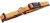 Nobby 78509-01 obroża Soft Grip, pomarańczowy, czarny 78511-04