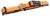 Nobby Obroża Nobby Soft Grip : Rozmiar – XS/S 15mm x 25-35cm, Kolor – pomarańczowo-czarny 78510-04