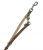 Nobby Smycz regulowana Soft Grip brązowa 10mm/200cm PNOB036