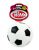 PET NOVA Pet Nova Piłka futbolowa Soccer Ball z dźwiękiem [rozmiar L] 10,5cm PPTN062
