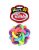 PET NOVA Pet Nova Piłka pleciona BellBall miętowa kolorowa [rozmiar S] 6cm PPTN004