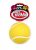 PET NOVA Pet Nova Piłka tenisowa Tenis Ball z gumy [rozmiar S] 7cm PPTN065