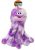 Petface Ze sztucznego futra glitschige petface Octopus Toy miękka szpule z filamentem składane Puppy pies zabawy  lila PBAP (3 rozmiary), średni, fioletowy 22123