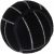 Pets Collection Piłka dla psa TENNIS BALL 7,5 cm kolor czarny 491001850-black