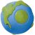 Planet Dog orbee-Tuff orbee piłka do zabawy dla Large psów  ok. 10,8 cm  niebieski/zielony