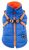 Puppia puppia papd-vt1366 Mountaineer II, płaszcz zimowy, L, niebieski