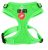 Puppia puppia paqa-ac1430 uprząż dla psa, Soft Harness II, średni, neonowy zielony