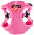 Puppia puppia paqa-ac1443 uprząż dla psa, Neon Soft Harness C, Medium, Pink