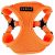 Puppia puppia paqa-ac1443 uprząż dla psa, Neon Soft Harness C, Medium, pomarańczowy