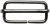 Regulator kaletniczy Metalowy 40/18/3mm 2szt